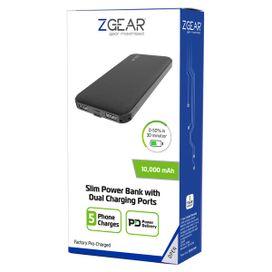 ZGEAR 20,000 mAh High Capacity Power Bank With LCD Display