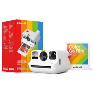 Polaroid Go Generation 2  Mini Instant Camera + Film Bundle (16 Photos Included)  White (6282)