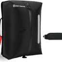 1Pack Vacuum Seal Bags For Clothing Travel | Waterproof Reusable Compression Bags with Shoulder Strap for Luggage and Suitcase, Space Saver Vacuum Seal Packing Cubes for Clothes (No Pump)