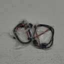 X AUTOHAUX 2 Pair 7L0907637 Front 7L0907637C Rear Brake Pad Electronic Wear Sensor Replacement for Audi Q7