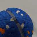 Interactive Dog Toys Ball - Smart Moving Bouncing Dog Ball with RGB Lights, E-TPU Material, 3 Play Modes Automatic Rolling Dogs Toy for Small Medium Dogs Keep Them Busy(Blue)