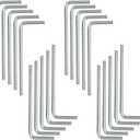 Tsnamay 2.5mm Hex Key Wrench L Shaped Hexagon Head Repairing Tool 20pcs