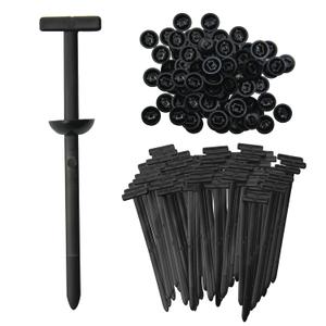 2 x Nylon Universal Cable Tie Buckle,150Pcs New Multifunctional Nylon Zip Ties with Pin & Button Design Plastic Cable Ties Tool for Car Daily Repair Bumper Clips