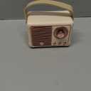 Retro Bluetooth Speaker, Portable Wireless Speaker with Crystal Clear Stereo Sound Rich Bass, Vintage Decor, Birthday Gifts for Women Teenage (Beige)