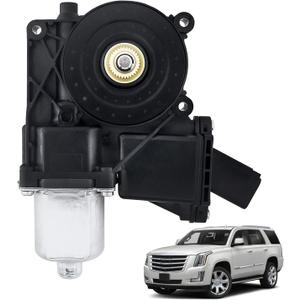 Power Window Motor Compatible with GMC Sierra 1500 2500/3500 HD/Yukon XL & Chevrolet Silverado1500 LD 2500 3500/2500 3500HD/Tahoe & Cadillac Escalade ESV,Front Driver Side,Replace # 22921493