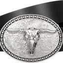 BELTROAD Cowboy Cowgirl Belts for Women Men Western Belts for woman Rhinestone Belt With Western Buckle