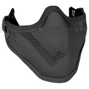Toys+ Airsoft Half Face Mask Black Striker Mask