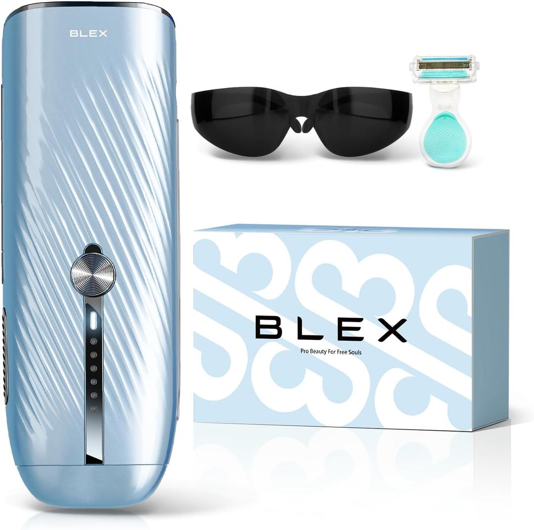 Blex Laser Hair Removal for Women and Men, IPL Hair Removal Device Effective in 2 Weeks, with Ultra-fast 0.2s Light Emission, Comfortable and Painless
