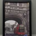 RPJC 11x17 inch Solid Wood Poster Frame for Wall Mounting Hanging Picture Frames Black (11x17, Black)