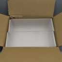 4 Pcs Large Clear Acrylic Risers, 13''x 4.5''x 6'' Thickened Rectangular Cupcake Holder Perfume Organizer Stand, Large Shelf Risers Desktop Display Stand for Cupcake,Collectibles,Organize,Decor