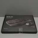 Ergonomic Wireless Keyboard and Mouse Combo, 2.4G Full Size Wave Key Board with Cushioned Palm Rest, Natural Typing, 3 DPI Adjustable Mouse, USB-A & C for Computer/Laptop/Mac/Tablet  Sablute