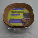 400 Pcs Air Fryer Paper Liners, 8" Square Air Fryer Liners Disposable, Heavy-Duty Parchment Paper for 5-8 qt Airfryer Basket, Non-Stick & Grease-Proof Baking Liner for Oven Pan