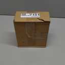 Tandefio Vacant Occupied Bathroom Lock, Commercial Door Handle with in-use or Vacancy Occupied Deadbolt, Privacy Indicator Restroom Handle Lock for Restrooms, Satin Chrome(90mm,Silver,1 Set)