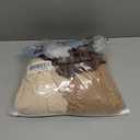 Ficerd 3 Pack Women's Ribbed Long Sleeve Tops, Crew Neck Slim Fit Undershirts Knit Basic Casual Stretch Layering Tee Shirts (Black, Khaki, Beige,XX-Large)