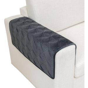 Eismodra Armrest Cover,Sectional Couch Covers,L Shape Sofa Slipcover Furniture Protector for Dogs Cats Pet Chaise Lounge 3 Cushion Couch Loveseat,Dark Gray 28 x 28 inches (Only 1 Piece)