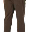 Amazon Essentials Men's 5-Pocket Comfort Stretch Chino Pants (Brown)