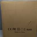 22'' Ring Light with 75'' Tripod Stand, LED Display/2 USB Ports/6500K Dimmable Ring Light for ipad Phone Holder for Tattoo Lash Live Makeup Video Recording TikTok Barber Stylist Photography (Black)