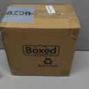 BoxedHome 4 Quart Large Plastic Mixing Bowls, Microwave Safe Mixing Bowl Set with Pour Spout, Nesting Bowls for Space Saving Storage(Beige)