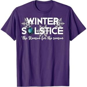 Pagans Winter Solstice Shirt for Yule Tee T-Shirt M