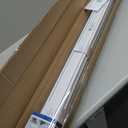 Grandekor Jacquard-White Cordless Zebra Blinds for Windows, 46" W x 64" H