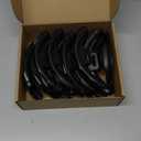 20 Pcs 1/2" Pex 90 Degree Bend Support, Plastic 90 Degree Elbow Tubing Bend Support Black Pex Fittings Clamps Pipe Holder 1/2 Inch