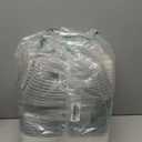 5 Pack Woven Storage Baskets for Shelves, Decorative Basket Closet Organizer Storage Bins for Clothes, Books, Pantry, Bathroom  Cotton Rope Shelf Baskets for Organizing and Decor, Gray & White