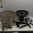 VEVOR Chicken Plucker Machine, 15.7 in Drum, 550W & 275RPM Electric Chicken Plucking Machine with 114 Soft Fingers & Transport Wheels, Stainless Steel Feather Remover for Processing 1-2 Chicks Once