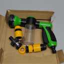 RUIFANDA Dog Wash Sprayer Outdoor with 8 Spray Modes, Soap & Shampoo Dispenser Dog Sprayer Hose Attachment, Pet Wash and Garden Hose Nozzle for Watering Plants, Car Wash, Showering Pet