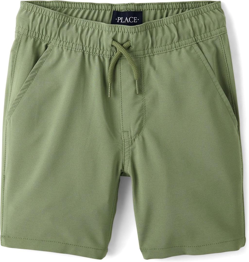 The Children's Place Boys' Quick Dry Pull on Shorts, Size 8