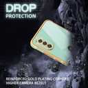 2 x Buleens for Motorola Moto G 5G 2022 Case with Astronaut Stand, Girls Women for Moto G 5G 2022 Cases, Cute Girly 6D Space Astronaut Kickstand Design Phone Cover for Moto G 5G 2022 6.5 Inch Mint Green