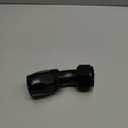 20AN AN20 45 Degree Elbow Hose End Fitting Swivel Aluminum Black
