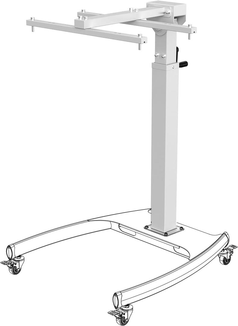 BONTANNY Red Light Therapy Hand-cranked Stand Part 2, Designed Specifically for BONTANNY's BL-1500, BL-2400, BO-1500 Panels! (The Full Stand=Part 1+Part 2)