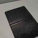 CoBak Stand Case for 7" Kindle Paperwhite 12th Gen 2024 and Kindle Colorsoft with Hand Strap - Compatible with iPhone MagSafe, for Samsung/Belkin/Anker Wireless Charging Pads, Durable, Auto Sleep Wake (Black Glitter)