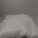 No Brand Gusseted Pillow for Back, Soft Support Surround Fill Breathable Fabric, Machine Washable, and Retains Shape Stays Cool All Night (2 Pcs,Queen 18 * 29'')