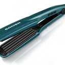 SAOSA Hair Crimper, Ceramic Crimping Iron with 5 Adjustable Temp Settings, Anti-Frizz Volumizing Tool for 80s Retro Wave & Daily Fluffy Hairstyle, with Glove, Fast Heating 30s, Dual Voltage