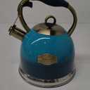 Tea Kettle -3.0 Quart Tea Kettles Stovetop Whistling Teapot Stainless Steel Tea Pots for Stove Top Whistle Tea Pot (Blue)