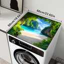 2 x Washer and Dryer Topper for Top,23.6" x 19.7" Washer Dryer Countertop Mat, Waterproof & Anti-Slip Dryer Top Protector Mat