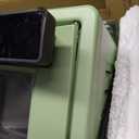 Gourmia French Door Air Fryer Oven - 37 Qt Large Capacity Convection Toaster Oven, FryForce 360, Digital Display, 12 Cooking Presets, Dehydrate, Fits 13 Pizza, Dishwasher-Safe, Green