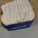 MIULEE Pack of 4 Cream White Corduroy Christmas Decorative Throw Pillow Covers 18x18 Inch Soft Boho Striped Pillow Covers Modern Farmhouse Home Decor for Sofa Living Room Couch Bed