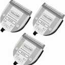 [3-Pack Professional Animal Clipper Blade Compatible with Wahl Arco, Bravura, Chromado, Creativa, Figura, Motion & SuperGroom; Dog, Cat, Horse & Pet Grooming, Detachable & Adjustable