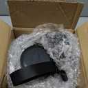 AQUAFIT 64 oz Water Bottle with Time Marker - Straw & Chug Lid - BPA Free Half Gallon Gym Water Bottle with Handle - Big Gallon Jug (Gray, 64 Ounces)