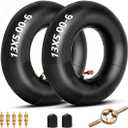FVRITO 13x5.00-6 Inner Tube Compatible with Razor Dirt Quad Versions 1-18 Go Kart ATV Yard Tractor Snow Blower Lawn Mower Pressure Washer Hand Truck Wheelbarrow 2 Pack, Replacement 13x5-6 13x5x6 Tube