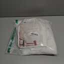 Dreaming Casa White Sheer Curtains 96 Inches Long, Rod Pocket & Back Tab Light Filtering Textured Sheers for Living Room Bedroom, 2 Panels, Each 52" W x 96" L