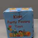 124 Pcs Party Favors for Kids 4-8, Birthday Gift Toys, Goodie Bag Stuffers, Treasure Box Carnival Prizes, Gifts Classroom, Pinata Bags Filler Boys and Girls 8-12