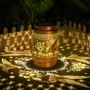 Mothers Day Gifts for Mom, Hummingbird Solar Lanterns Outdoor Waterproof - Birthday Gifts for Women, Hanging Solar Lantern for Garden Decor