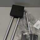 Battery Operated Wall Sconces Set of 2,  12000mAh Rotatable Picture Lights with Remote Control, Dimmable 30006500K LED Rechargeable Wall Lights for Living Room Bedroom Mirror, 28.3In