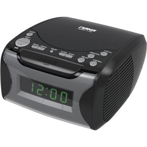 Digital Alarm Clock Radio with CD Player and USB Charge Port