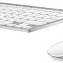 Apple Wireless Keyboard with Apple Magic Bluetooth Mouse