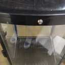 VEVOR XC-78L(1R) Cake Refrigerated 3 Cu.Ft./85L Countertop Pastry, Commercial Display Case with LED Lighting, TURBO, Frost-Free Air-Cooling, Locked Door for Bakery, 18.8 x 16.9 x 38 in, Black