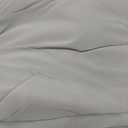 Cooling Comforter Queen Size, Double-Sided Cooling Blanket for Hot Sleepers & Night Sweats, Arc-Chill Q-Max > 0.4 Breathable Ice Blanket, Lightweight Cold Comforter (80''x90'', Light Grey)